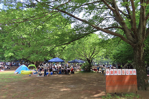 小金井公園 バーベキュー広場