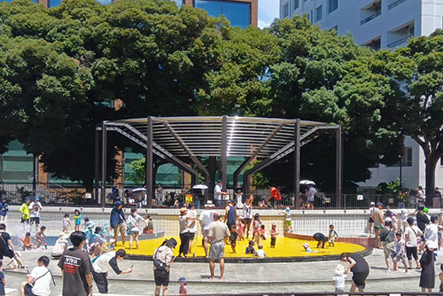 駒沢オリンピック公園 ジャブジャブ池